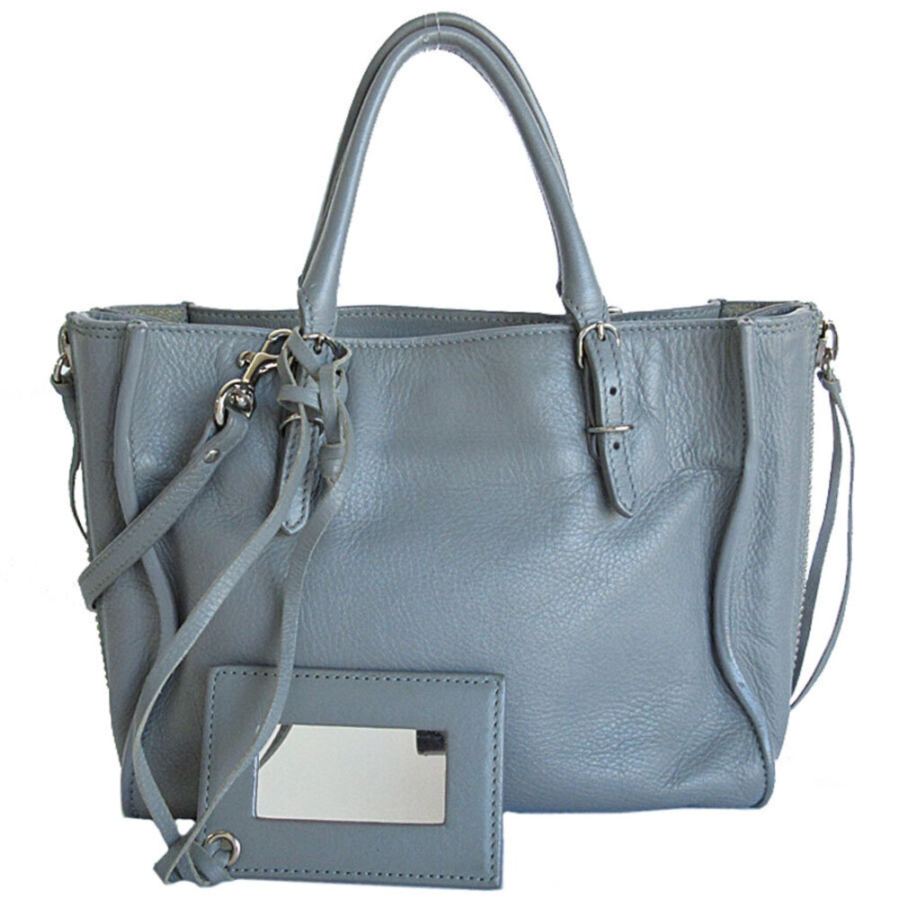 Balenciaga Paper Shoulder Bag Gray Silver Leather - Picture 2 of 4